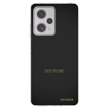 Picasee silikonový průhledný obal pro Xiaomi Redmi Note 12 Pro+ 5G - Discipline