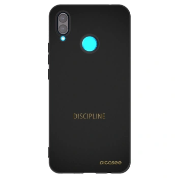 Picasee silikonový černý obal pro Huawei Nova 3 - Discipline