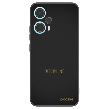 Picasee silikonový černý obal pro Xiaomi Poco F5 - Discipline