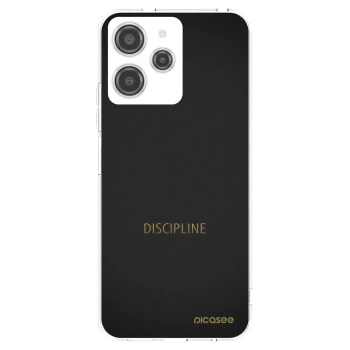Picasee silikonový průhledný obal pro Xiaomi Redmi 12 4G - Discipline