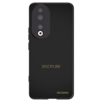 Picasee silikonový černý obal pro Honor 90 5G - Discipline