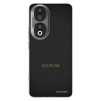 Picasee silikonový průhledný obal pro Honor 90 5G - Discipline
