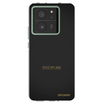 Picasee silikonový průhledný obal pro Xiaomi 13T Pro - Discipline