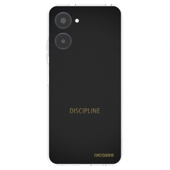 Picasee silikonový průhledný obal pro Realme 10 4G - Discipline