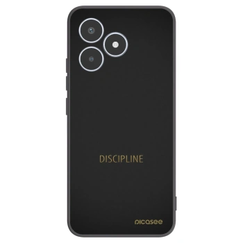 Picasee silikonový černý obal pro Realme C53 - Discipline