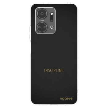 Picasee silikonový průhledný obal pro Honor X7a - Discipline