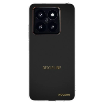 Picasee silikonový průhledný obal pro Xiaomi 14 Pro - Discipline