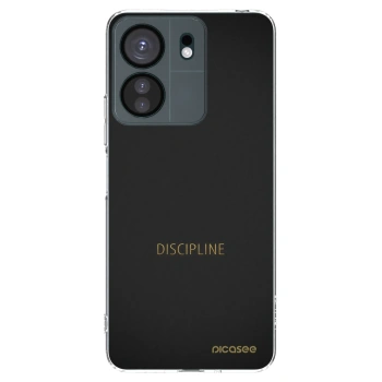 Picasee silikonový průhledný obal pro Xiaomi Redmi 13C 4G - Discipline