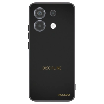 Picasee silikonový černý obal pro Xiaomi Poco X6 - Discipline