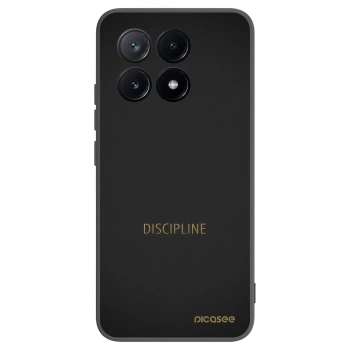 Picasee silikonový černý obal pro Xiaomi Poco X6 Pro - Discipline