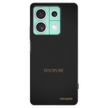 Picasee silikonový černý obal pro Xiaomi Redmi Note 13 5G - Discipline