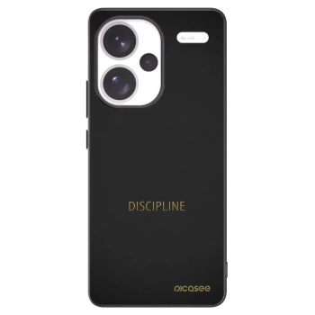 Picasee silikonový černý obal pro Xiaomi Redmi Note 13 Pro+ 5G - Discipline