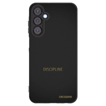 Picasee silikonový černý obal pro Samsung Galaxy A25 A256B 5G - Discipline