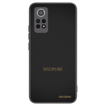 Picasee silikonový černý obal pro Xiaomi Redmi Note 12 Pro 4G - Discipline