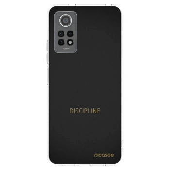 Picasee silikonový průhledný obal pro Xiaomi Redmi Note 12 Pro 4G - Discipline