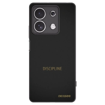 Picasee silikonový černý obal pro Xiaomi Redmi Note 13 4G - Discipline