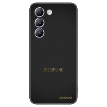 Picasee silikonový černý obal pro Vivo V40 SE 5G - Discipline