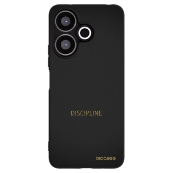 Picasee silikonový černý obal pro Xiaomi Redmi 13 4G - Discipline