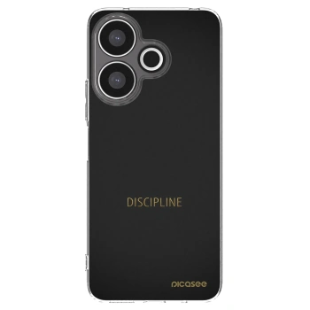 Picasee silikonový průhledný obal pro Xiaomi Redmi 13 4G - Discipline