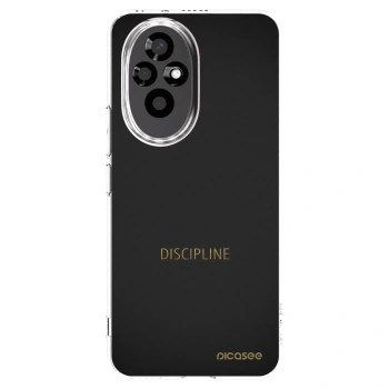 Picasee silikonový průhledný obal pro Honor 200 Pro 5G - Discipline