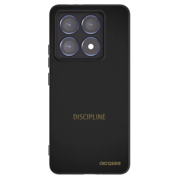 Picasee silikonový černý obal pro Xiaomi 14T Pro - Discipline