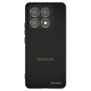 Picasee silikonový černý obal pro Xiaomi 14T - Discipline