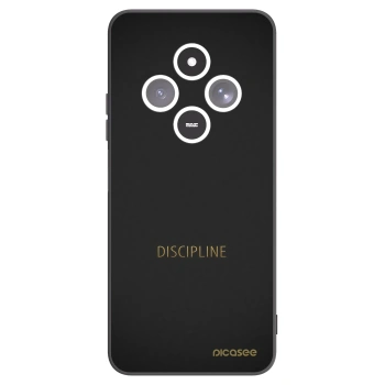 Picasee silikonový černý obal pro Xiaomi Redmi 14C - Discipline