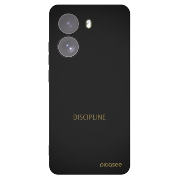 Picasee silikonový černý obal pro Xiaomi Poco X7 - Discipline