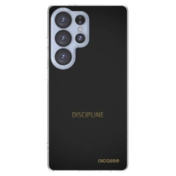 Picasee silikonový průhledný obal pro Samsung Galaxy S25 Ultra 5G - Discipline