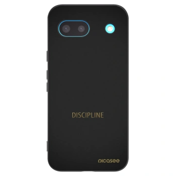 Picasee silikonový černý obal pro Google Pixel 8a - Discipline