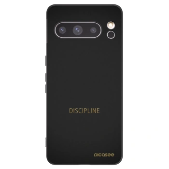 Picasee silikonový černý obal pro Google Pixel 8 Pro - Discipline