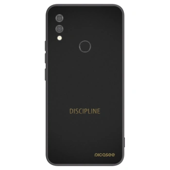 Picasee silikonový černý obal pro Xiaomi Redmi Note 7 - Discipline