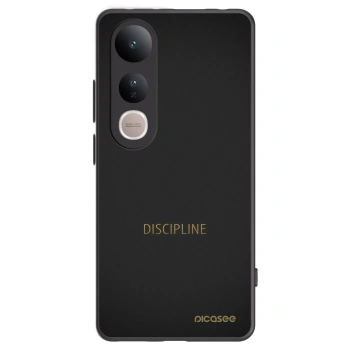 Picasee silikonový černý obal pro Vivo V50 Lite 5G - Discipline