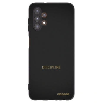 Picasee silikonový černý obal pro Samsung Galaxy A13 5G - Discipline