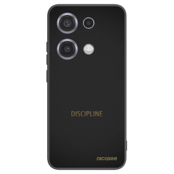 Picasee silikonový černý obal pro Xiaomi Redmi Note 14S - Discipline