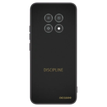 Picasee silikonový černý obal pro Realme 12X - Discipline