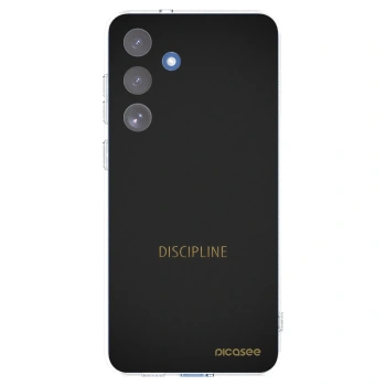 Picasee silikonový průhledný obal pro Samsung Galaxy S25 FE 5G - Discipline