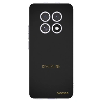 Picasee silikonový průhledný obal pro Xiaomi Redmi Note 15 - Discipline