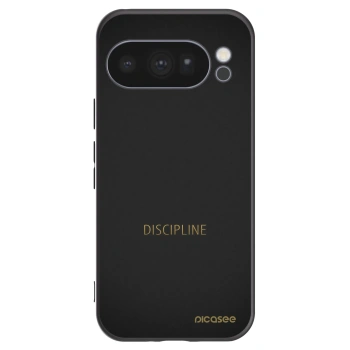 Picasee silikonový černý obal pro Google Pixel 10 Pro - Discipline