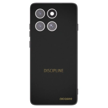 Picasee silikonový černý obal pro Motorola Edge 60 Fusion - Discipline