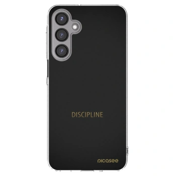 Picasee silikonový průhledný obal pro Samsung Galaxy A16 4G - Discipline