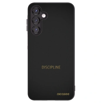 Picasee silikonový černý obal pro Samsung Galaxy A16 4G - Discipline