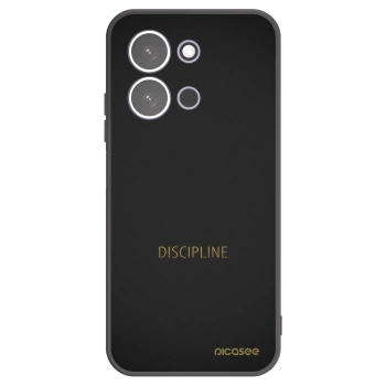 Picasee silikonový černý obal pro Xiaomi Redmi 15C 5G - Discipline