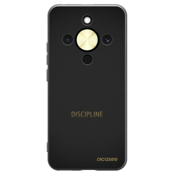 Picasee silikonový černý obal pro Honor Magic8 Lite 5G - Discipline