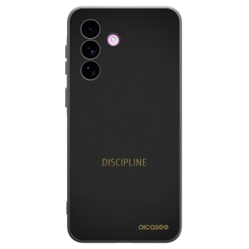 Picasee silikonový černý obal pro Samsung Galaxy A57 5G - Discipline