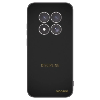 Picasee silikonový černý obal pro Xiaomi Redmi Note 15 Pro 5G - Discipline
