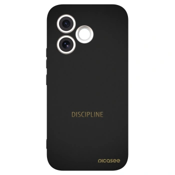 Picasee silikonový černý obal pro Honor 600 Lite - Discipline