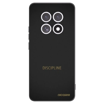 Picasee silikonový černý obal pro Xiaomi Redmi Note 15 5G - Discipline