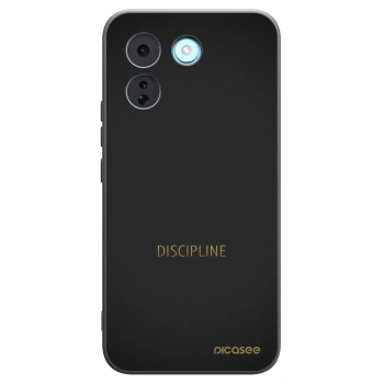 Picasee silikonový černý obal pro Xiaomi Redmi Note 17 Pro MAX 5G - Discipline
