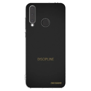 Picasee silikonový průhledný obal pro Honor 20 Lite - Discipline